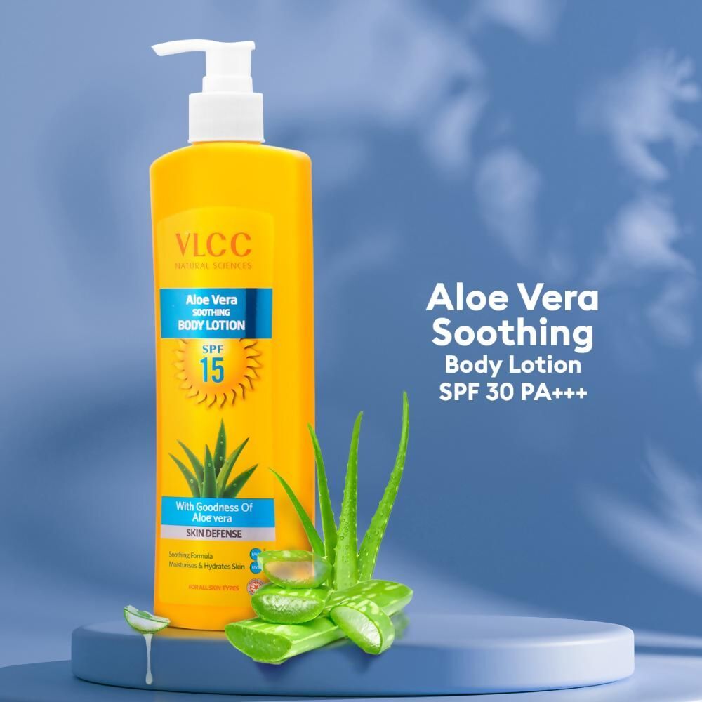 VLCC Aloe Vera Soothing Body Lotion | Grocsy