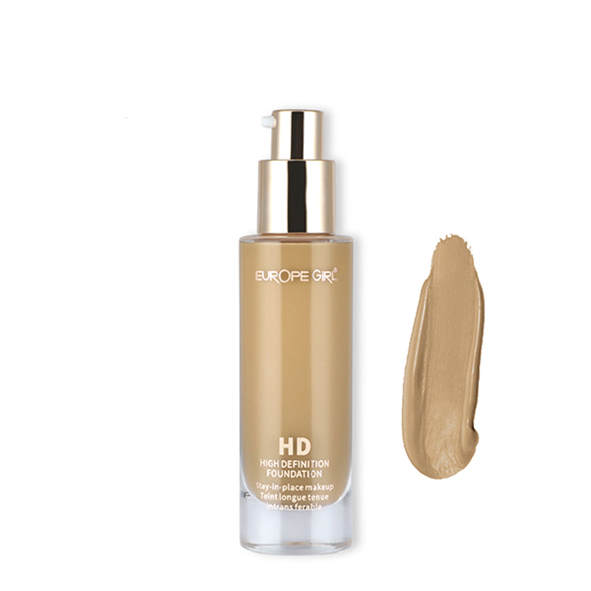 Europe Girl HD- High Coverage Foundation - 80 Medium | Grocsy