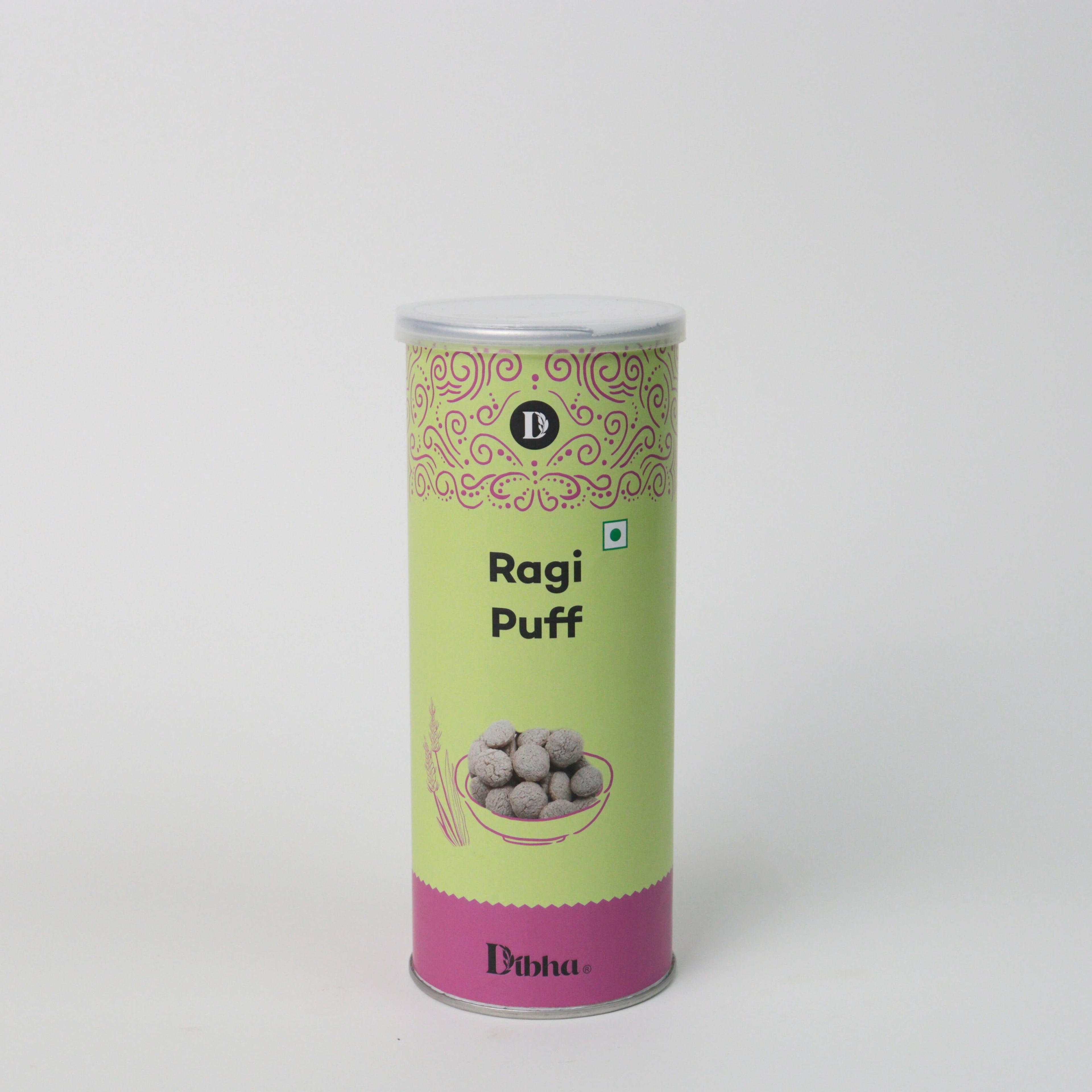 Dibha - Honest Snacking Ragi Puffs | Grocsy