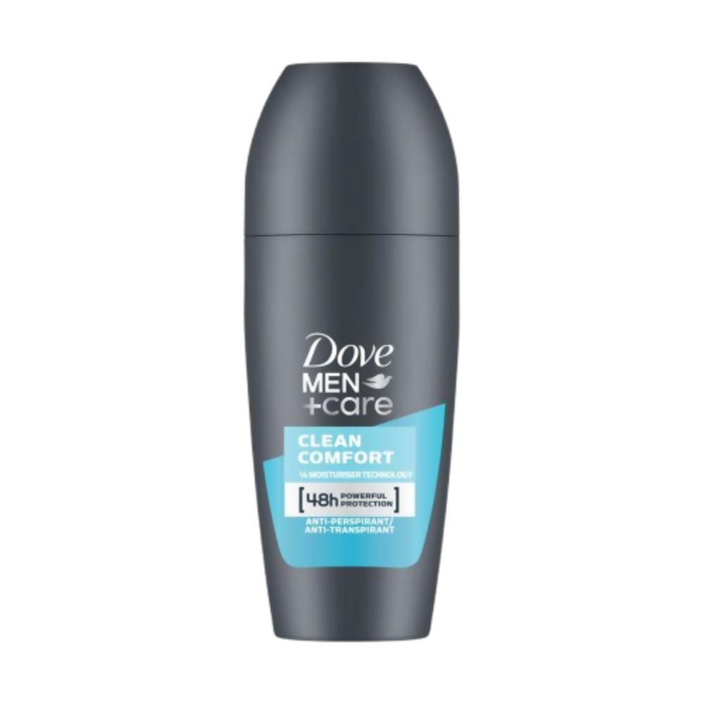 Dove Men + Care Clean Comfort Anti - Perspirant Roll - On | Grocsy