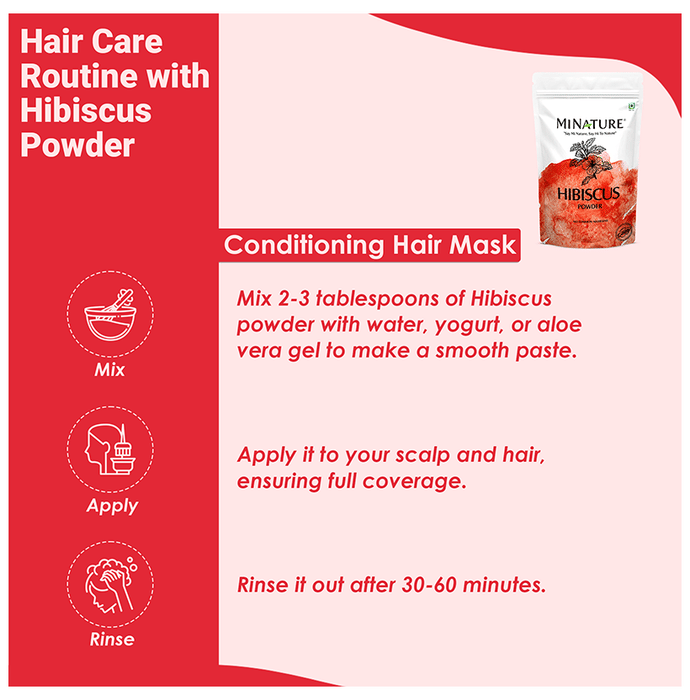 Minature Hibiscus Organic Powder | Grocsy