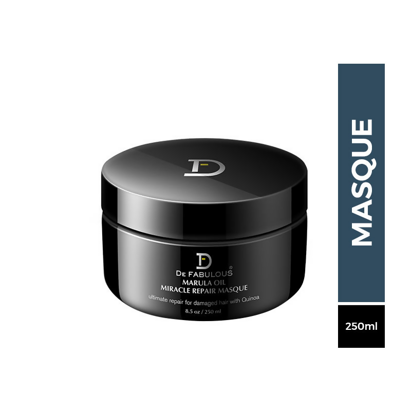 De Fabulous Marula Oil Sulphate Free Miracle Repair Masque For All Hair Types | Grocsy