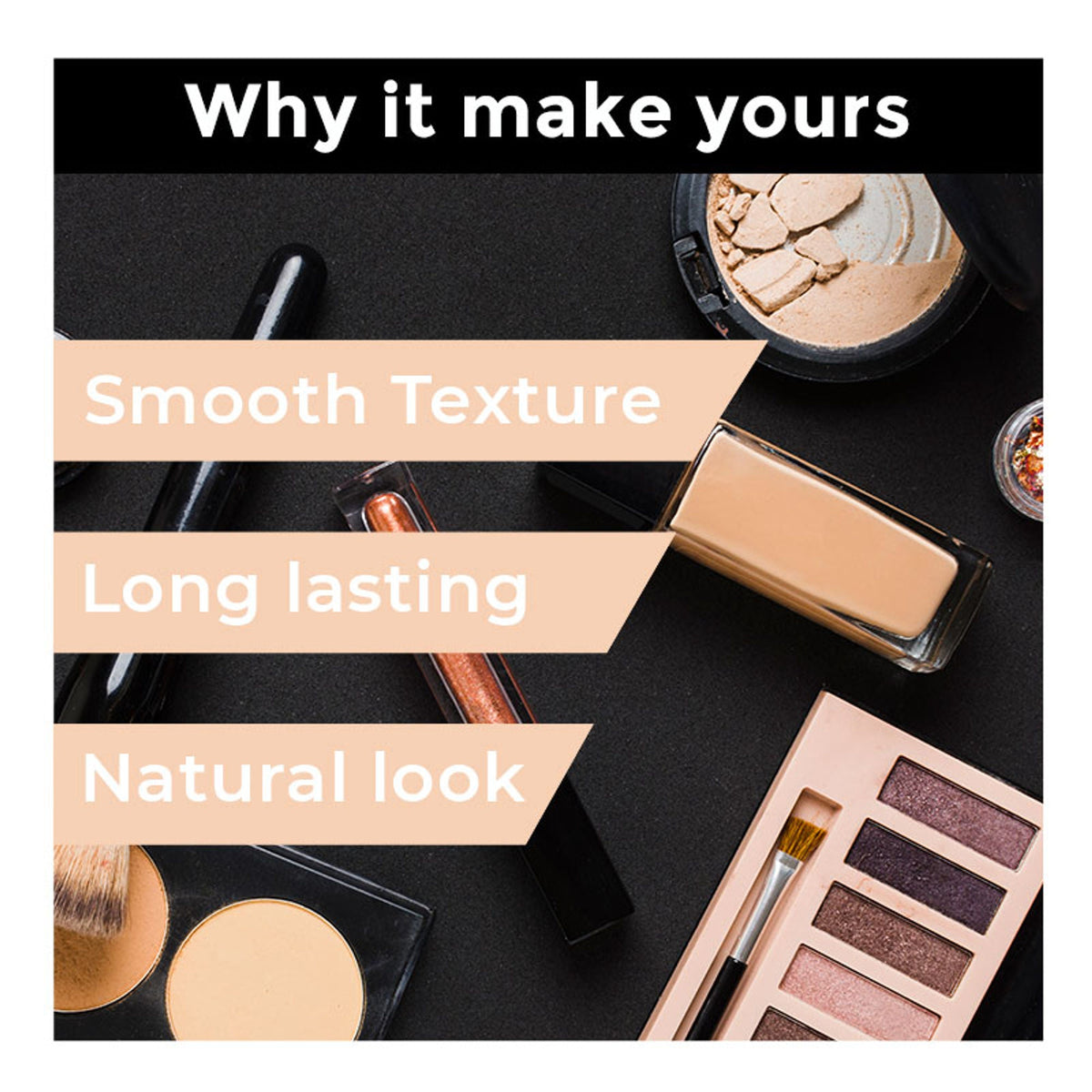 Matt Look Concealer & Anticernes SPF 20 - Natural Beige | Grocsy