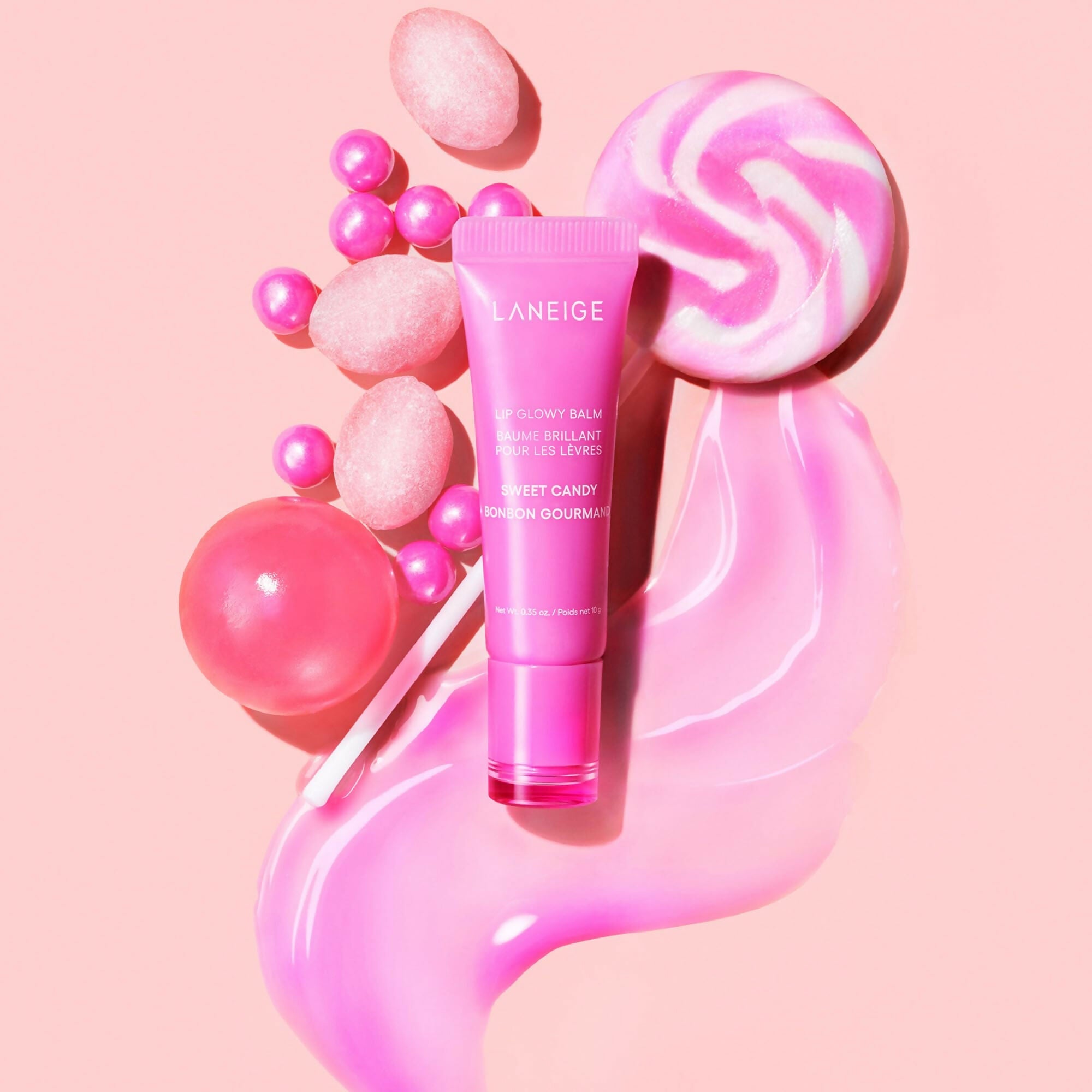 Laneige Lip Glowy Balm - Sweet Candy - Korean Lip Balm | Grocsy