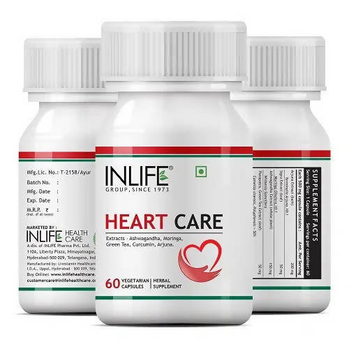 Inlife Heart Care Capsules | Grocsy