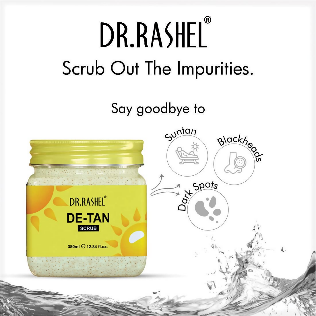 Dr.Rashel De-Tan Scrub For Face And Body | Grocsy