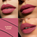 Nykaa Cosmetics X Bridgerton Creamy Matte Longwear Lipstick - Burning Desire | Grocsy