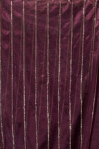 Joban Fashion Purple Net Party Wear Sarees | Grocsy