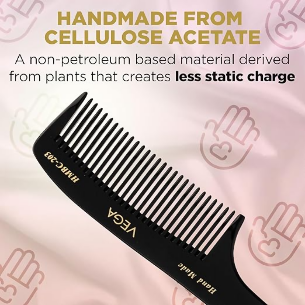 Vega Handcrafted General Grooming Hair Comb | Grocsy