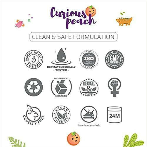 Curious Peach Everyday Herbal Shampoo | Grocsy