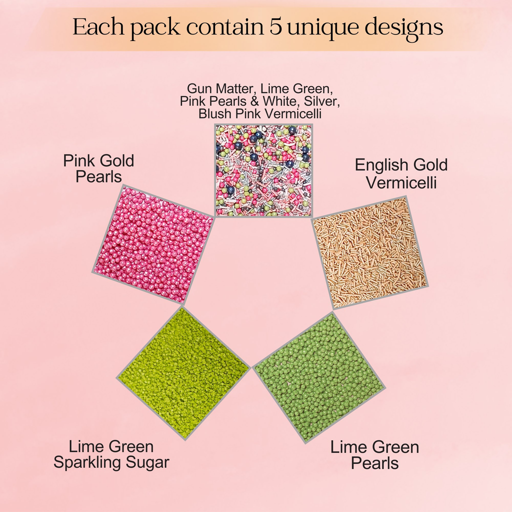 Confect Fusion Mashup Sprinkles FM Multipack 45 | Grocsy
