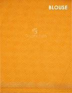 Combo of White and Yellow Patan Patola Semi Chanderi Saree By Gayathri Reddy Designer Studio | Grocsy