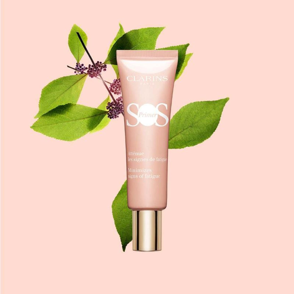 Clarins SOS Color Correcting Face Primer - Radiance Pink | Grocsy