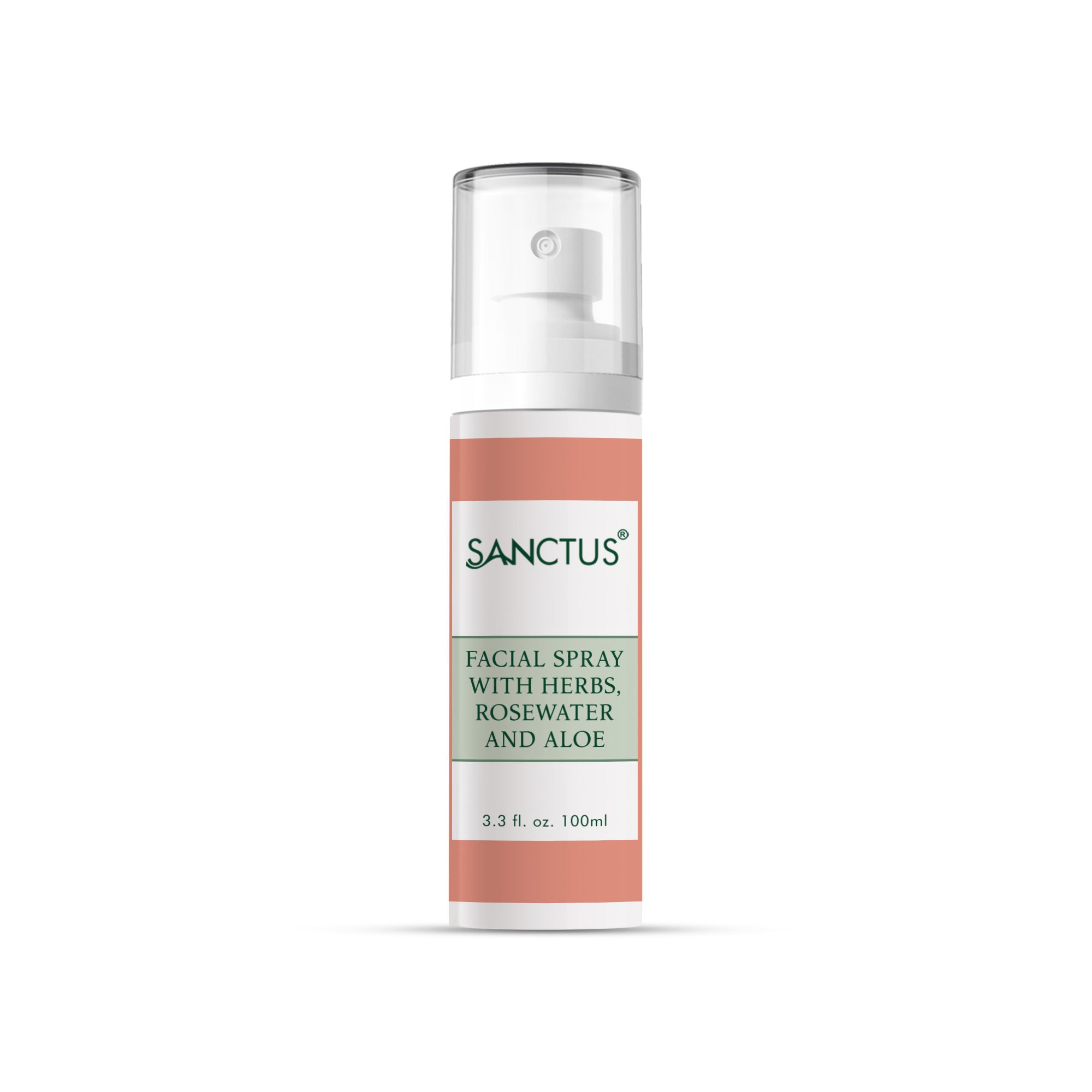 SANCTUS Facial Spray with Herbs & Rose Water | Grocsy
