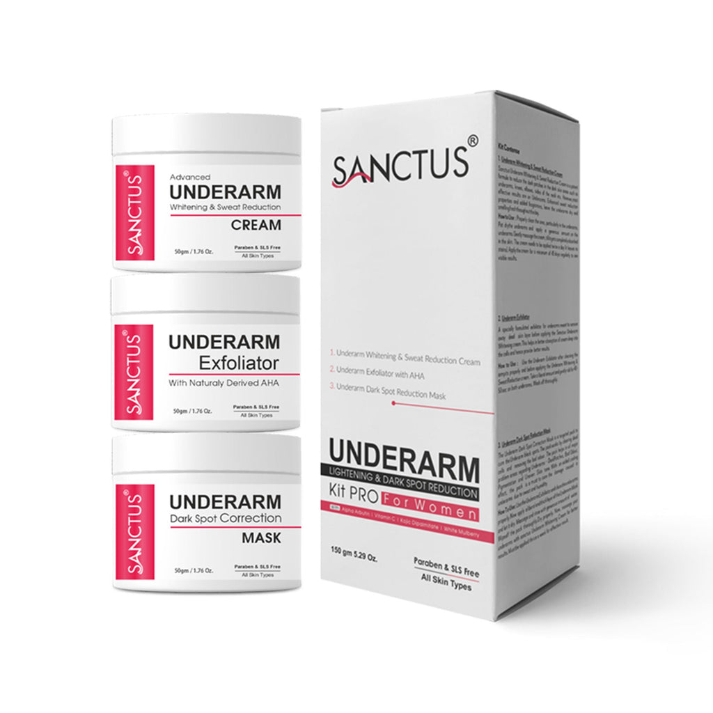 SANCTUS Underarm Dark Spot Whitening Kit | Grocsy