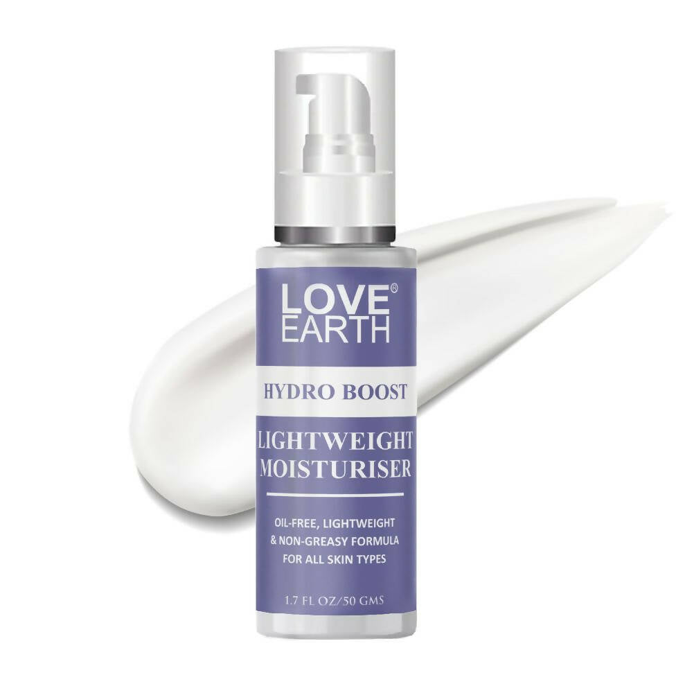 Love Earth Hydro Boost Light Weight Moisturizer | Grocsy