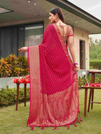 Tikhi Imli Woven Design Zari Art Silk Saree | Grocsy