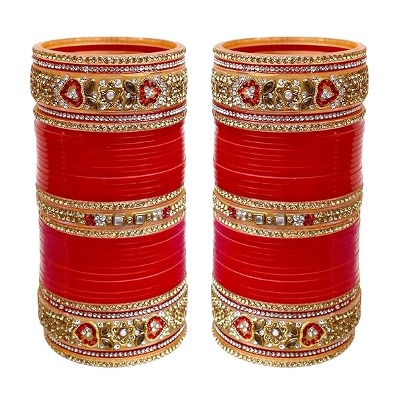 Tehzeeb Creations Bridal Bangle Set Wedding Chuda Designer Chura Fashion Choora For Women