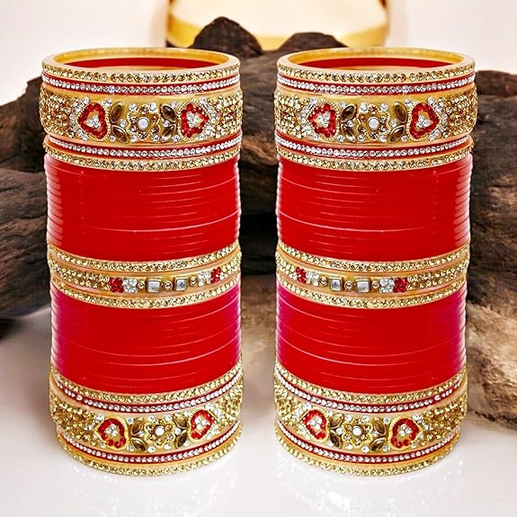 Tehzeeb Creations Bridal Bangle Set Wedding Chuda Designer Chura Fashion Choora For Women