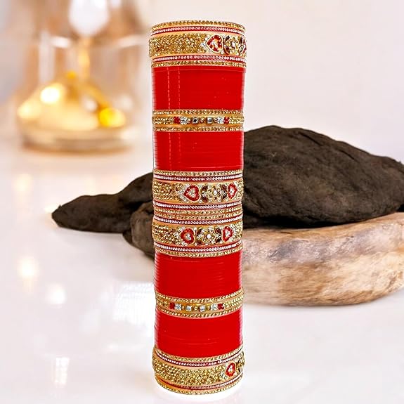 Tehzeeb Creations Bridal Bangle Set Wedding Chuda Designer Chura Fashion Choora For Women