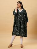 Sztori Printed V Neck A Line Kurta | Grocsy
