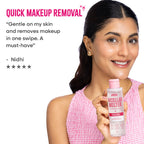 Nykaa Micellar Melter Cleansing Water - Sensitive Skin Gentle Cleanser With Vitamin C & Niacinamide | Grocsy