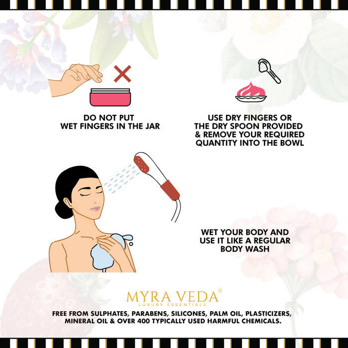 Myra Veda Unicorn Kisses Shower Butter | Grocsy