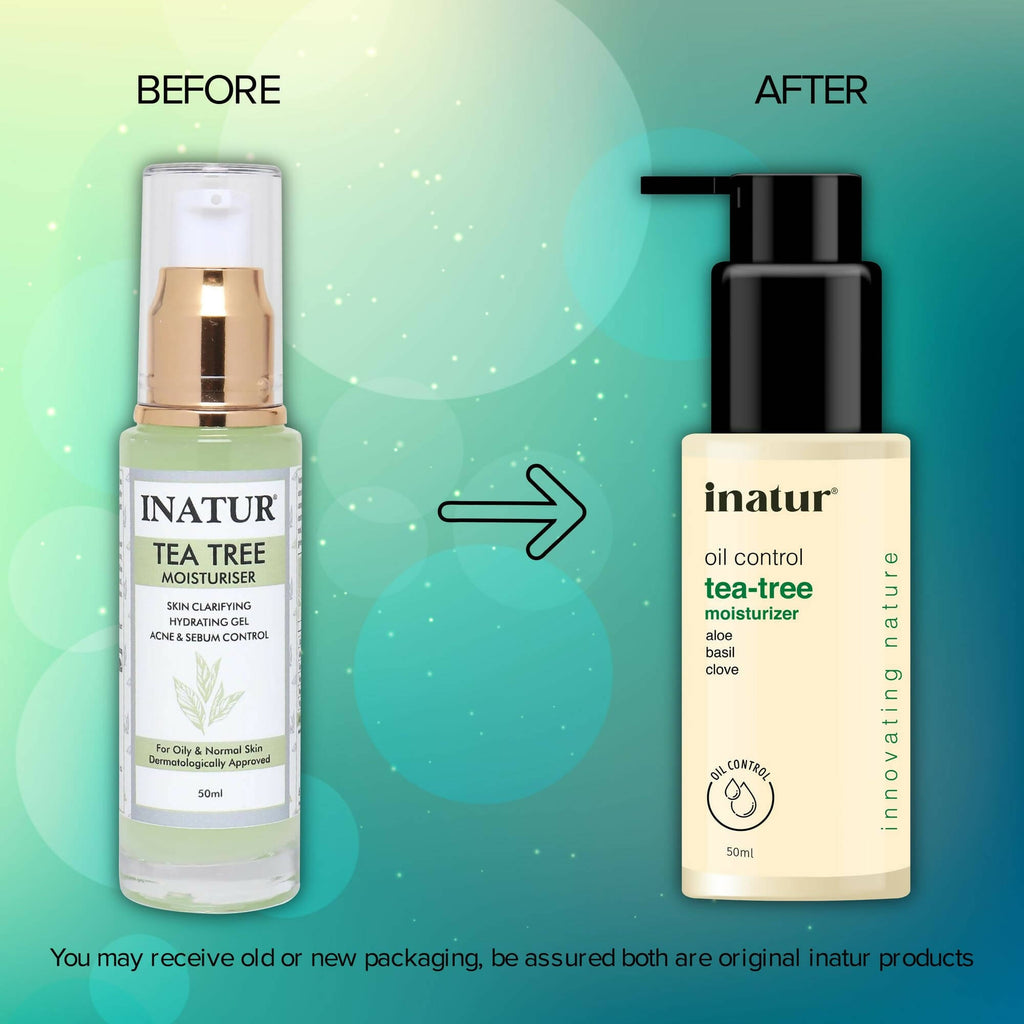 Inatur Tea Tree Facial Gel | Grocsy