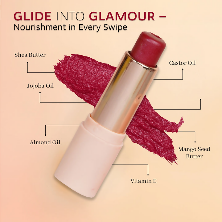 Dunamiss Rose Sparks Glimmer Lip Balm | Grocsy