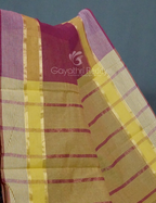 Dual Shades of Maroon And Mix Pink Pure Mangalgiri Cotton By Gayathri Reddy Designer Studio | Grocsy