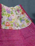 Block Print Baby Pink Coloured Mulmul Cotton Saree By Gayathri Reddy Designer Studio | Grocsy