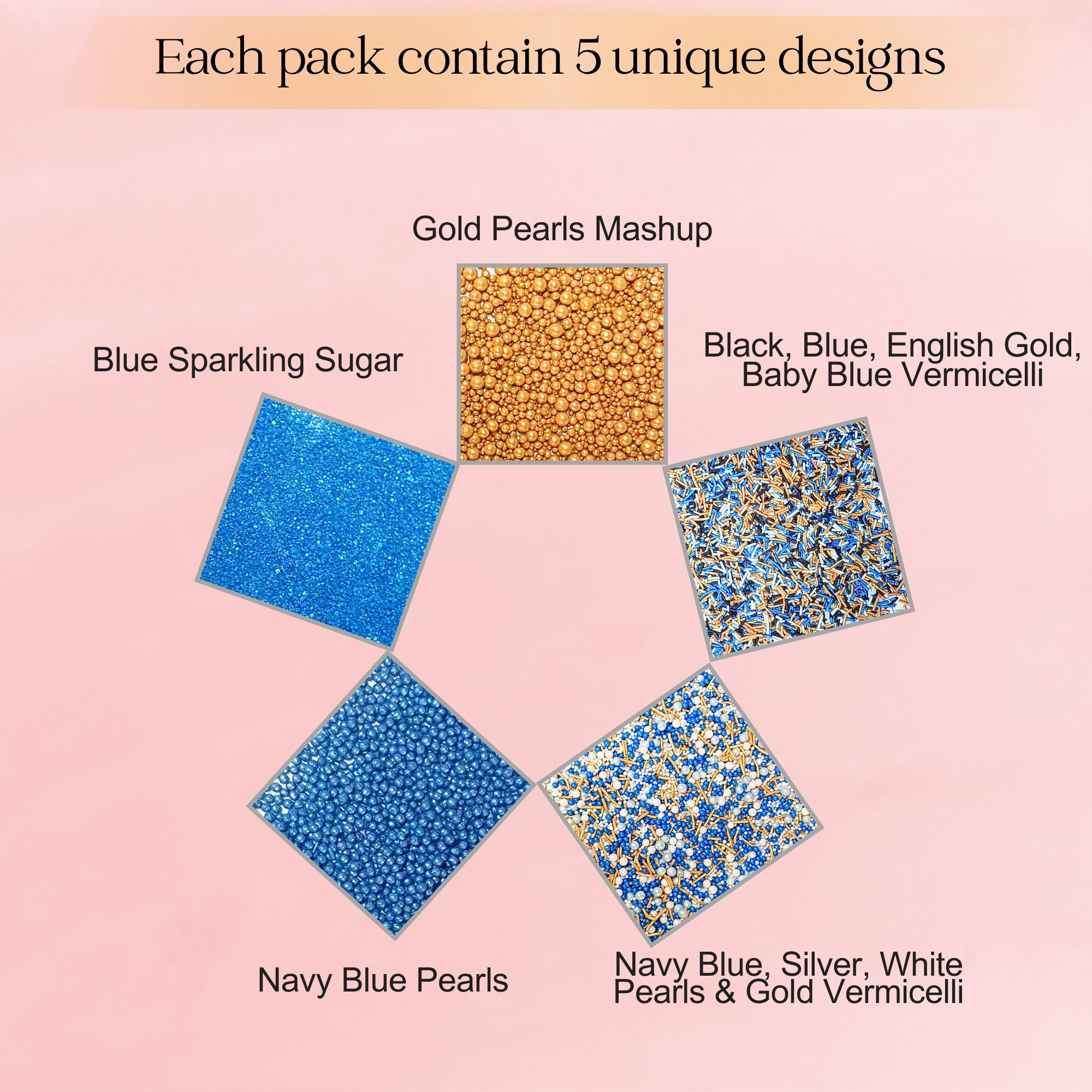 Confect Fusion Mashup Sprinkles FM Multipack 46 | Grocsy