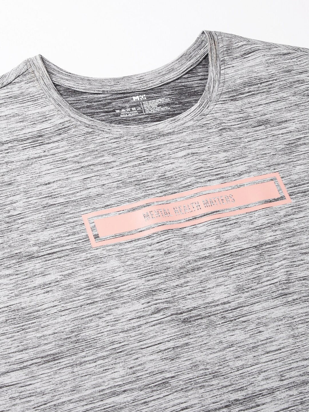 MKH Typography Printed Extended Sleeves Dri-FIT Relaxed Fit Sports T-shirt | Grocsy
