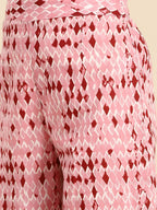 All About You Ethnic Motifs Printed Kurta with Palazzos | Grocsy