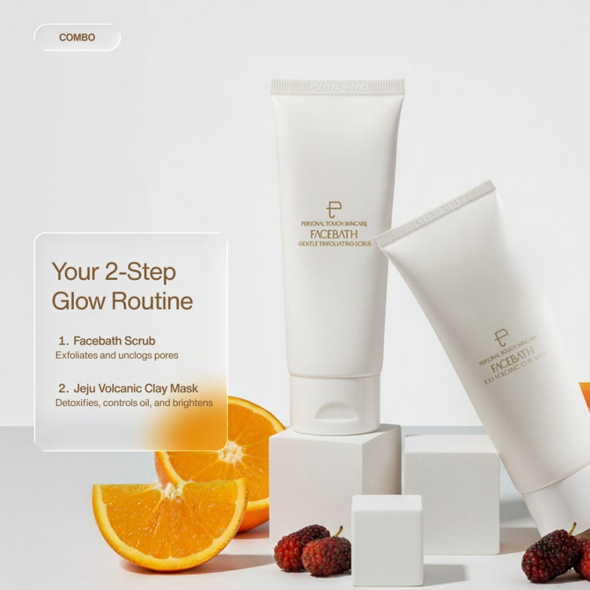 Personal Touch Skincare Skincare Facebath Gentle Trifoliating Scrub | Grocsy