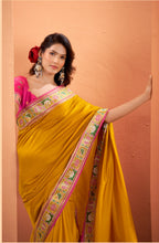 Anaita Yellow Silk Zari Weaving With Classic Patola Saree With Blouse | Grocsy