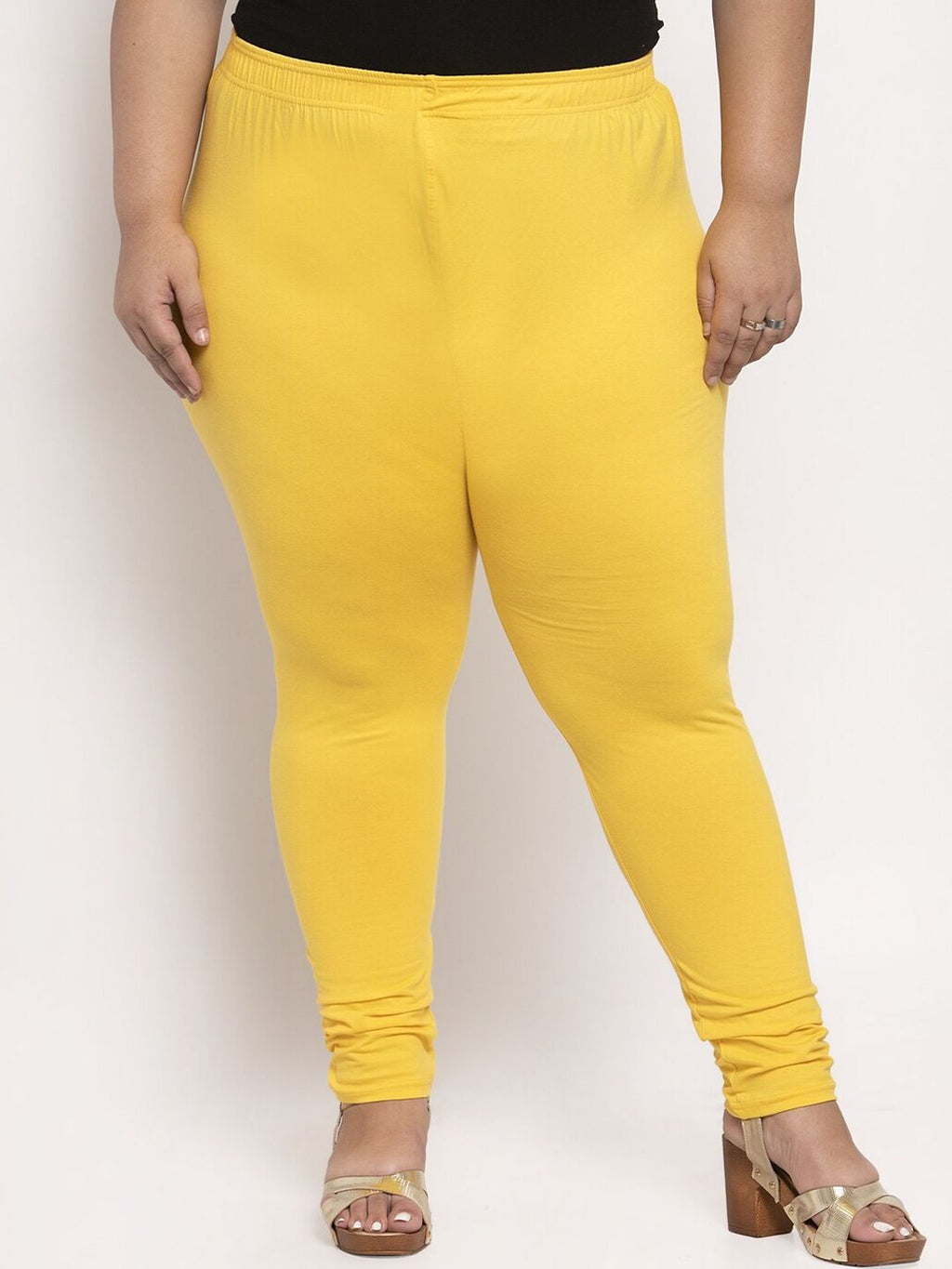TAG 7 Women Plus Size Ankle Length Cotton Leggings | Grocsy