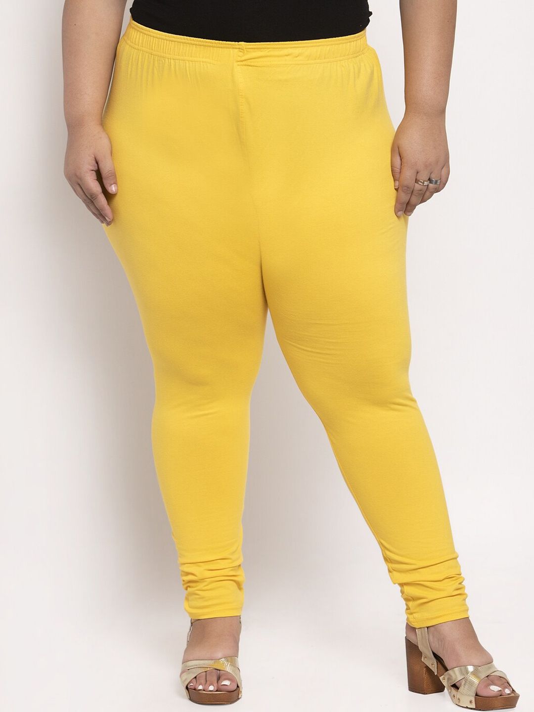 TAG 7 Women Plus Size Ankle Length Cotton Leggings | Grocsy