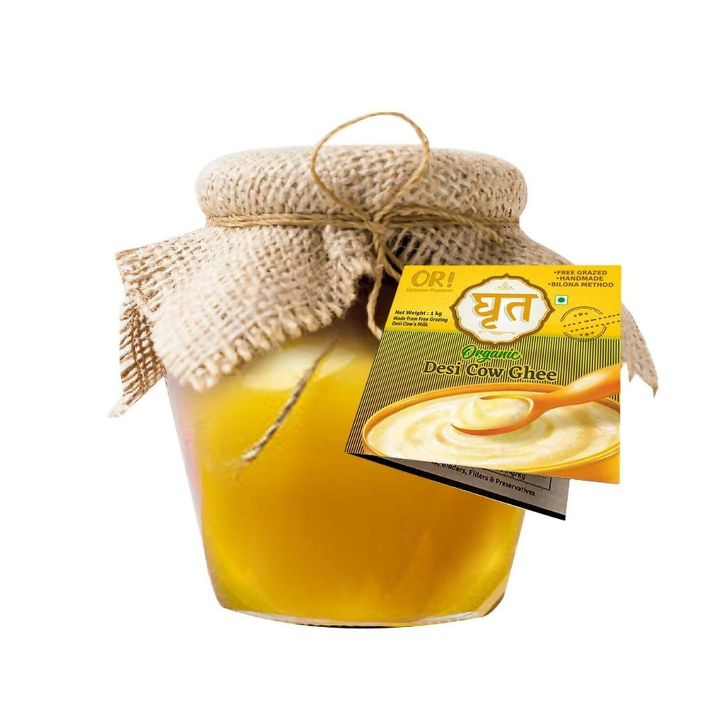 Or Optimum Resources Cow Ghee | Cow Ghee, Tradionally Hand-Cured Churned and Vedic Bilona Method | Grocsy