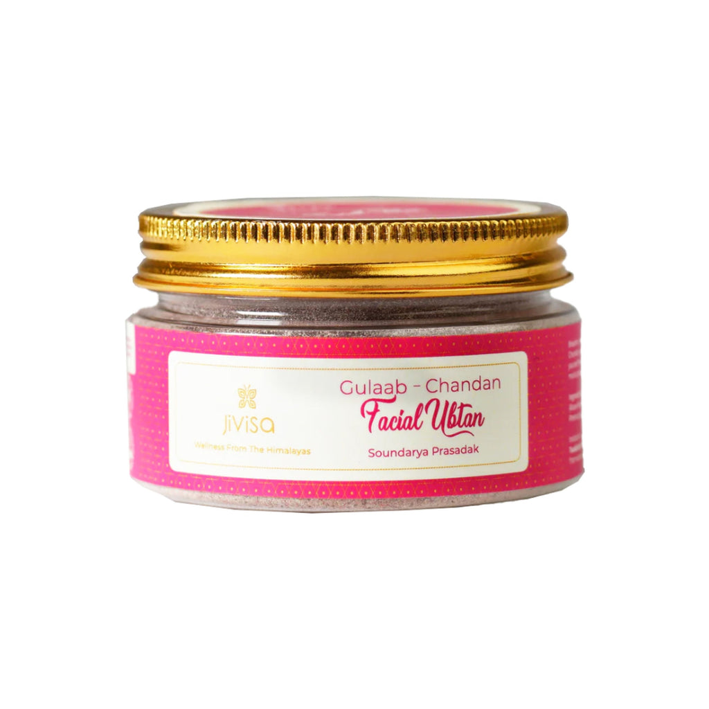 JiViSa Gulaab Chandan Ubtan Face Pack | Grocsy
