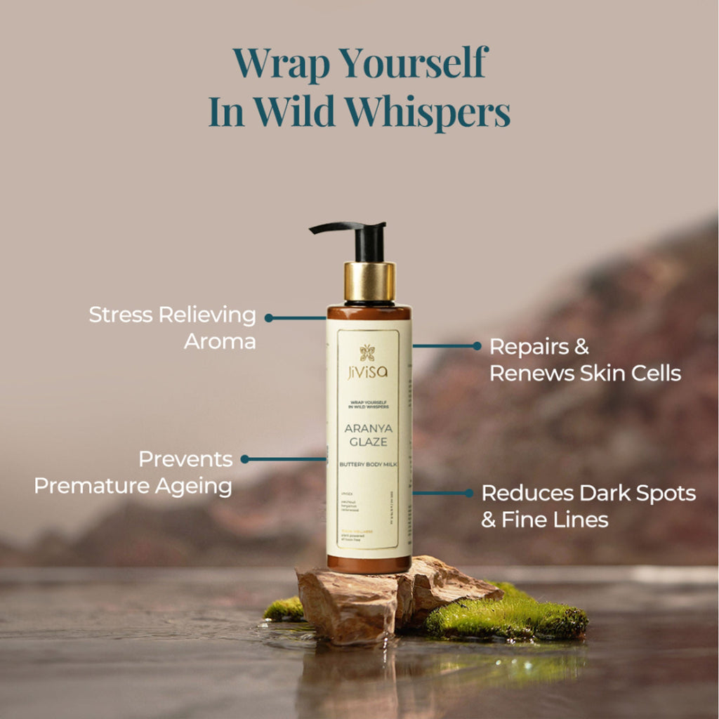 JiViSa Aranya Glaze Buttery Body Milk | Grocsy