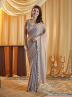 kasee Beads and Stones Pure Silk Saree | Grocsy