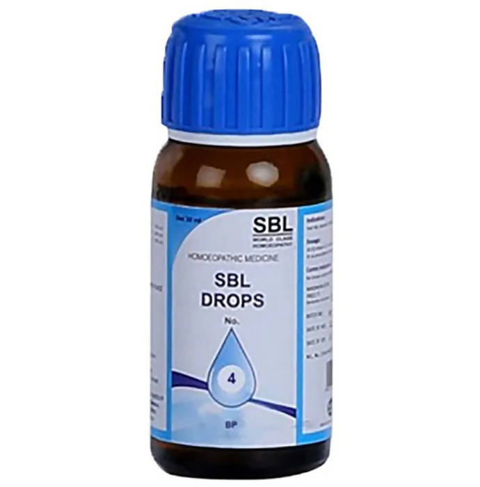 SBL Homeopathy Drops No. 4 | Grocsy