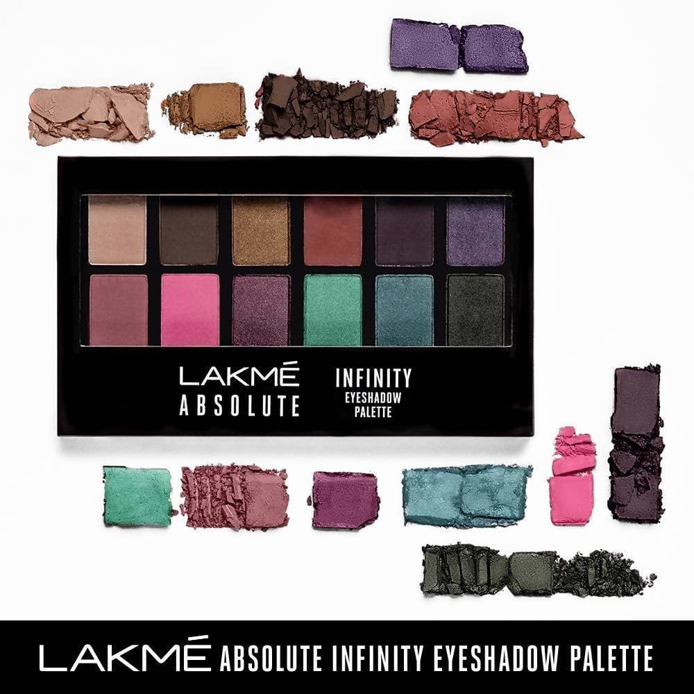 Lakme Absolute Infinity Eye Shadow Palette - Midnight Magic | Grocsy
