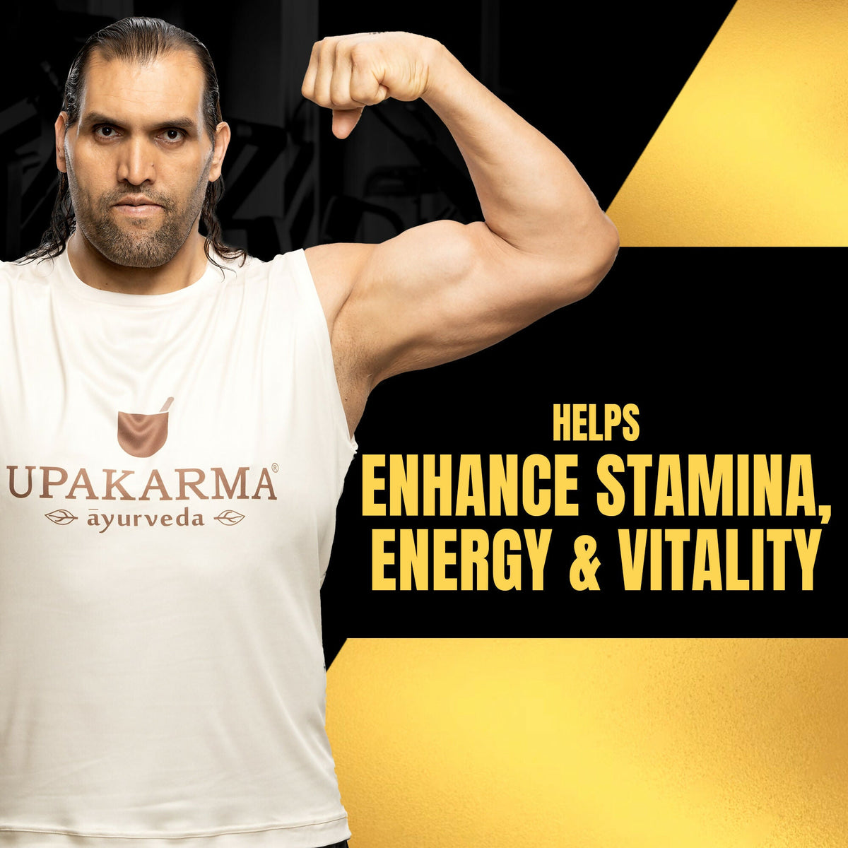 Upakarma Ayurveda SJ Gold Capsules For Power, Stamina, Muscle Growth & Energy | Grocsy