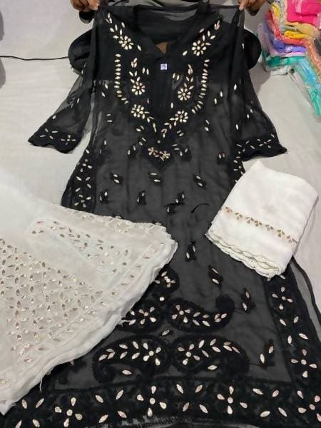 Arfa Fashion House New Collection Of Chikankari Gota Patti Lovers | Grocsy