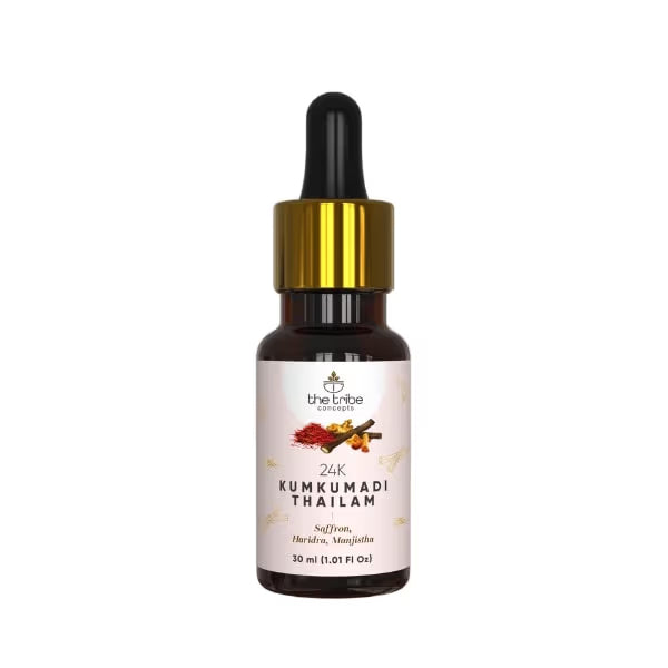 The Tribe Concepts 24k Kumkumadi Thailam - Skin Brightening Oil | Grocsy