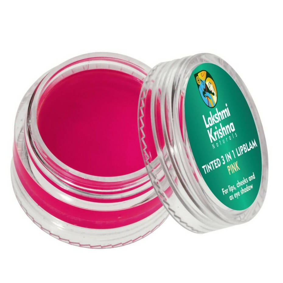 Lakshmi Krishna Naturals Tinted 3 in 1 Lipblam | Grocsy