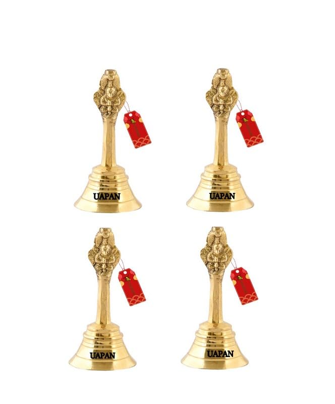 Uapan Brass Nagpari Garun Puja Bell | Grocsy