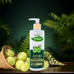 VI-JOHN Prakritik Amla & Bhringraj Shampoo For Strengthening, Made With 100% Natural Bio Actives | Grocsy